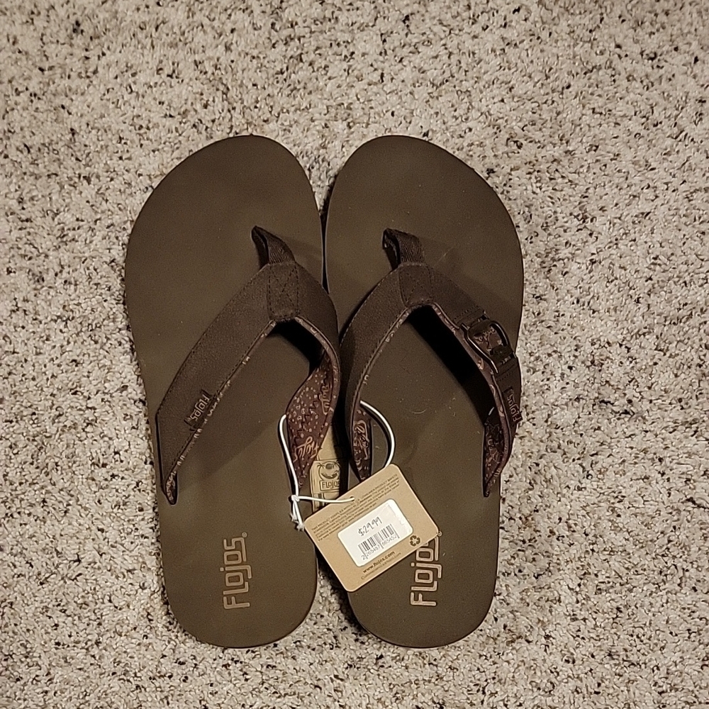 Flojos Brown Men's Sandals